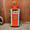 Restored 1948 Gulf Wayne gas pump - Image 5