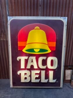 Authentic American Taco Bell illuminated sign