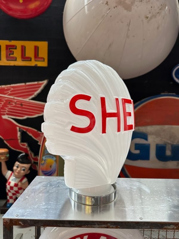 44cm Gas Pump Glass Globe Shell - Image 7