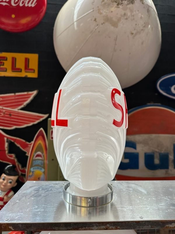 44cm Gas Pump Glass Globe Shell - Image 5