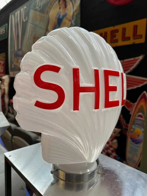 44cm Gas Pump Glass Globe Shell - Image 3