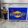 Authentic American Sunoco double-sided illuminated sign. - Image 6
