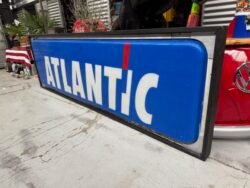Genuine Atlantic American illuminated sign from 1980