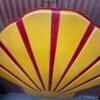 Authentic 1970s American Shell Illuminated Sign Face - Image 2