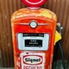 1958 Signal Gasoline American gas pump with original patina. - Image 4