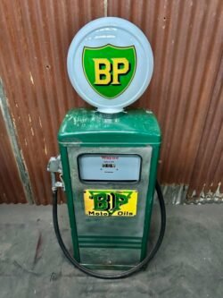 Vintage American BP Gas Pump.