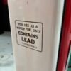 1950 Texaco Fire Chief American gas pump , enamelled - Image 5