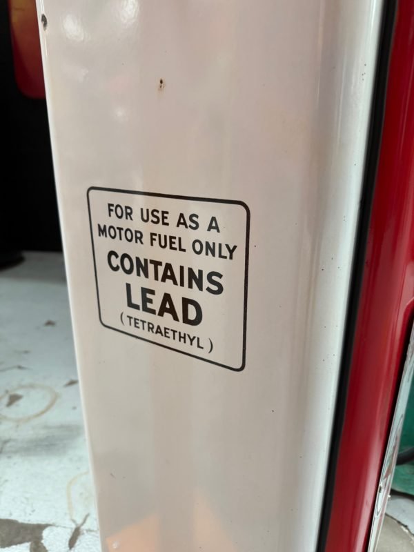 1950 Texaco Fire Chief American gas pump , enamelled - Image 5