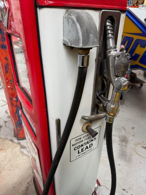 1950 Texaco Fire Chief American gas pump , enamelled - Image 2