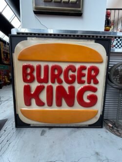 American Burger King illuminated sign 2.5 meters