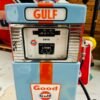Beautifully restored 1955 Gulf Wayne 505 Gas Pump. - Image 3
