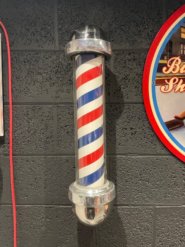Authentic American Marvy barber pole model 405