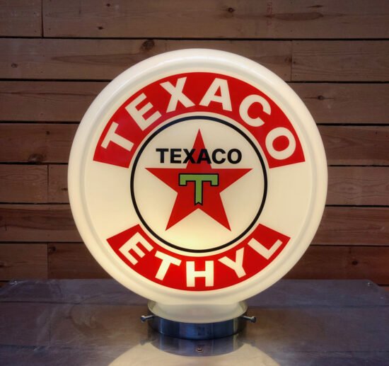 Texaco gas pump globe 40cm