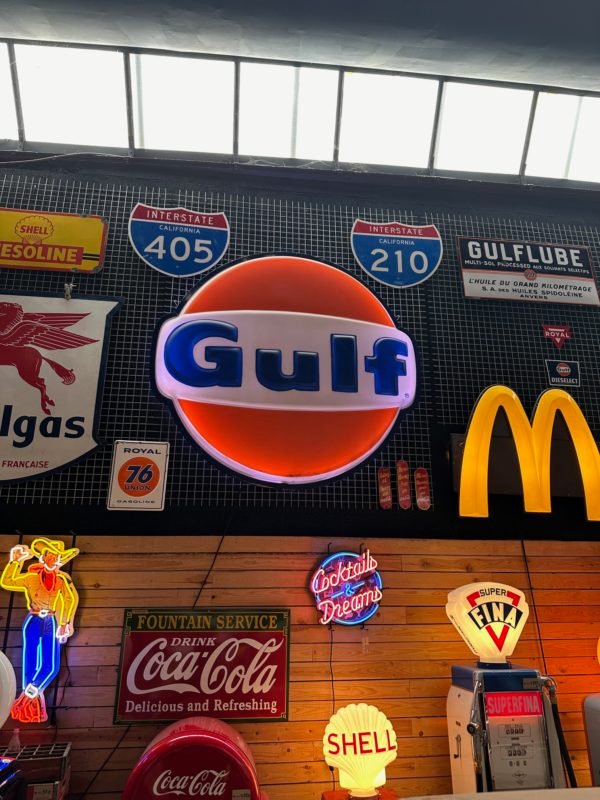 Authentic American Gulf 2 meter illuminated sign. - Image 7