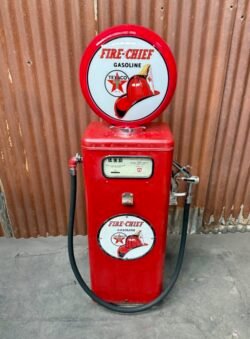 American Texaco Fire Chief gas pump.