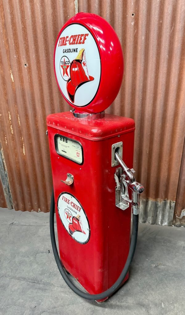 American Texaco fire chief gas pump. - Image 6