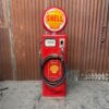 American Shell gas pump. - Image 6