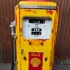 Shell American gas pump from 1955 with original patina - Image 6