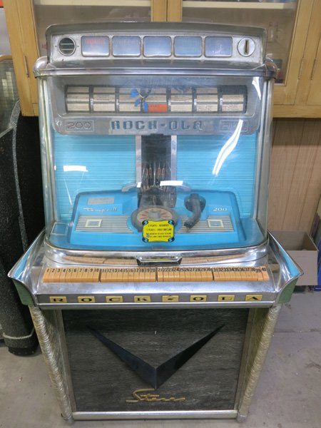 1959 Rock-ola 1475 45 rpm Vinyl Jukebox For Sale