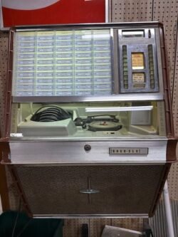 1965 Wallmount Rock-ola 430 45 rpm Vinyl Jukebox For Sale